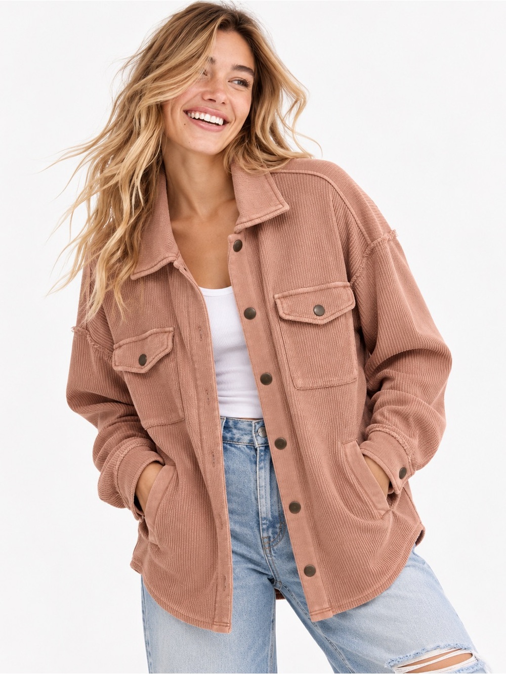 Altar’d State Oversized Jacket Top